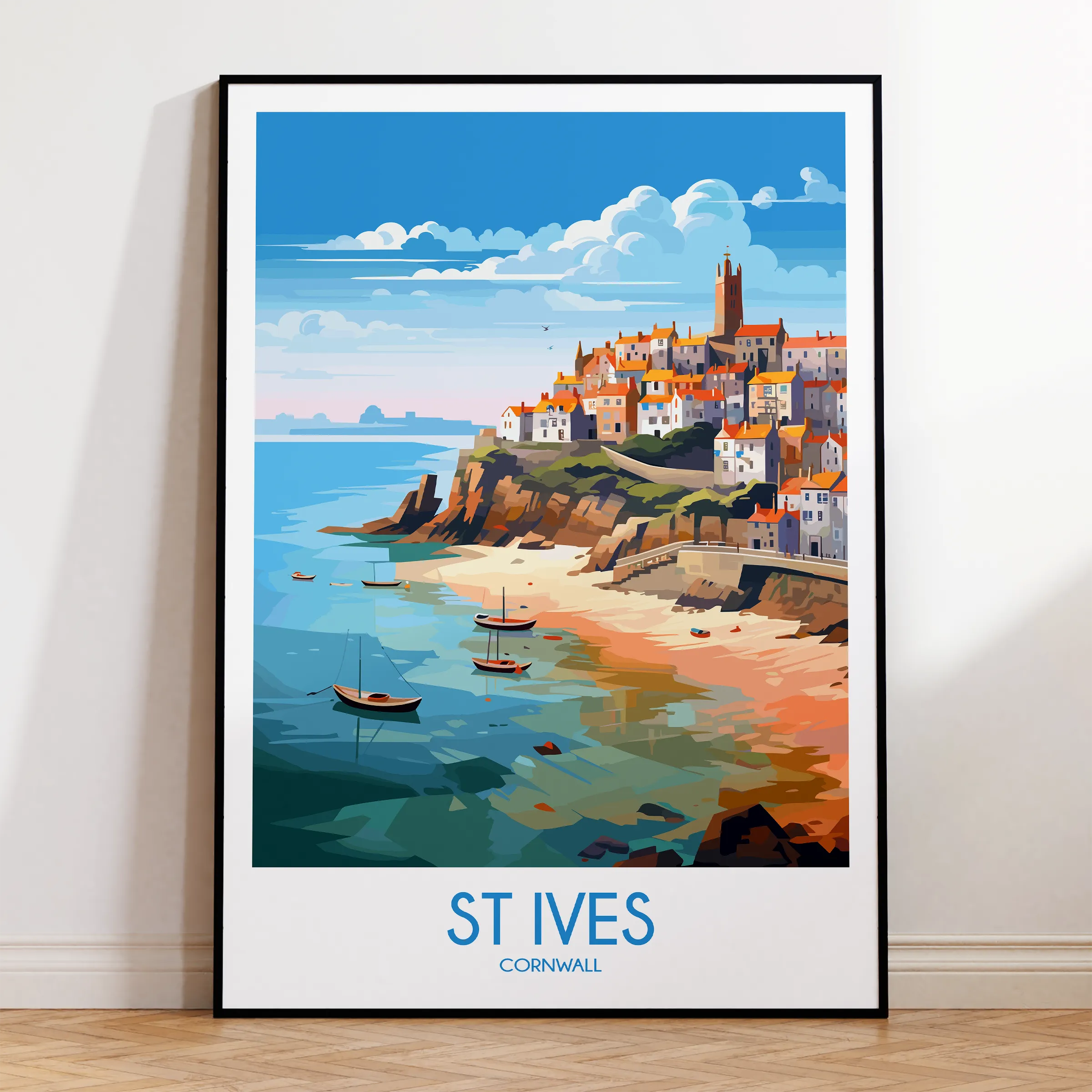 St Ives Minimalist Wall Art