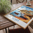 St Ives Modern Travel Poster