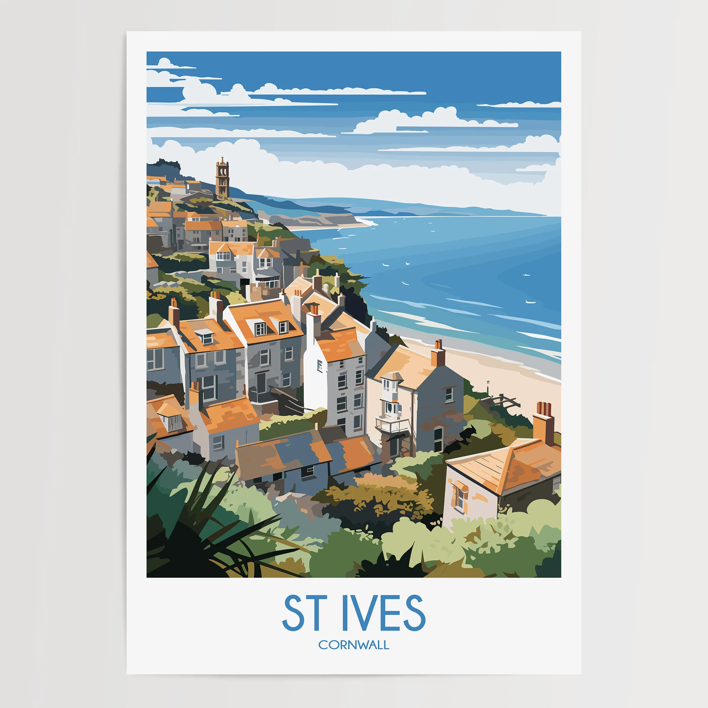 St Ives Scenic Landscape Art
