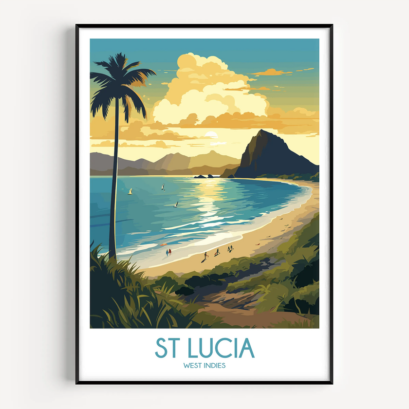 St Lucia Home Office Decor