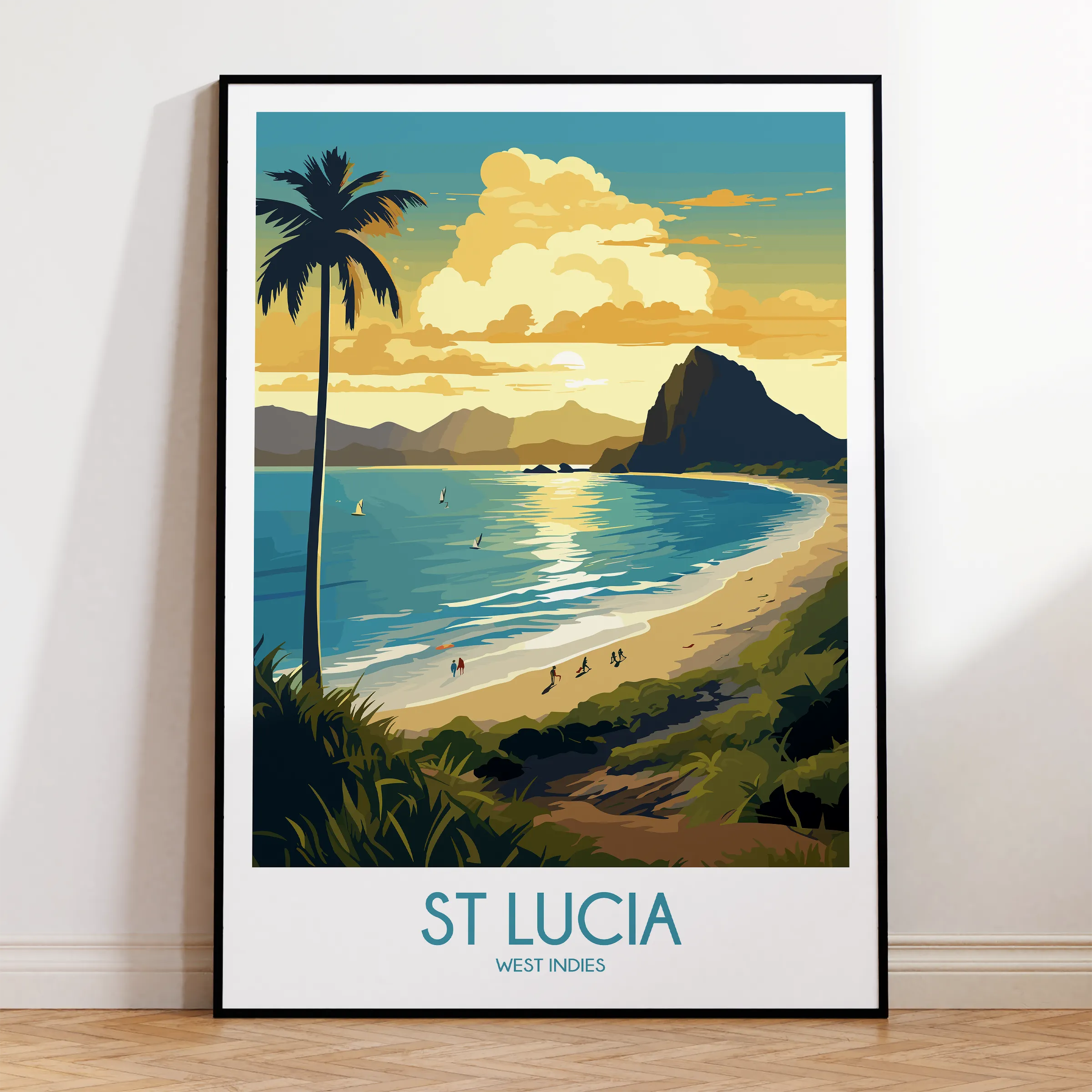 St Lucia Travel Memory Gift