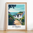 St Mawes Destination Art Gift