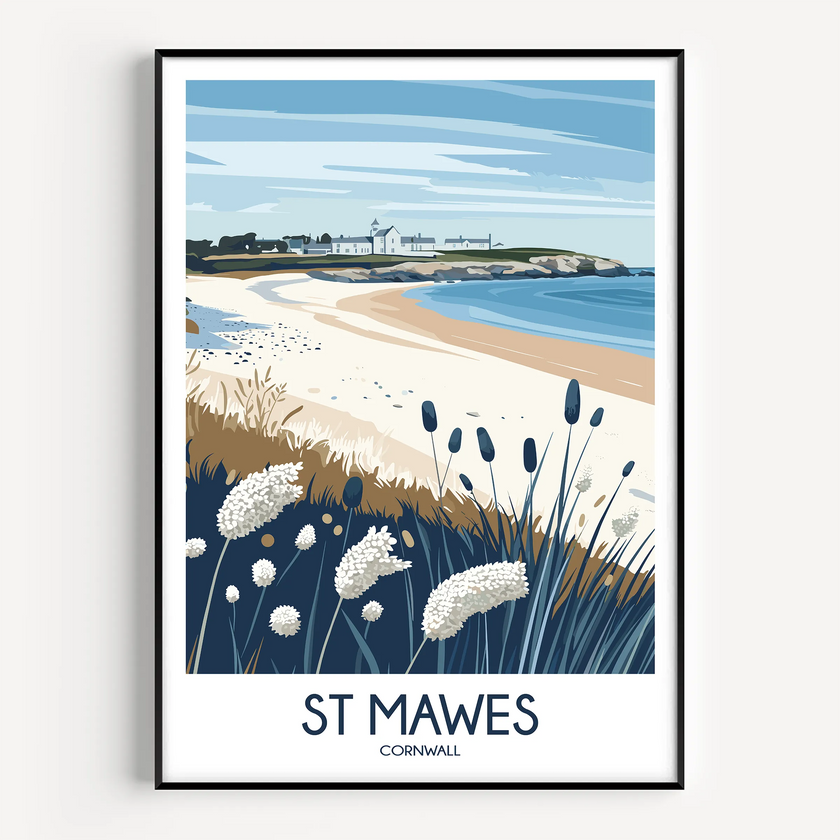 St Mawes Scenic Landscape Art