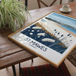 St Mawes Vintage Style Print