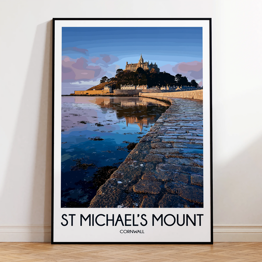 St Michael'S Mount Destination Art Gift