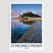 St Michael'S Mount Souvenir Poster Print