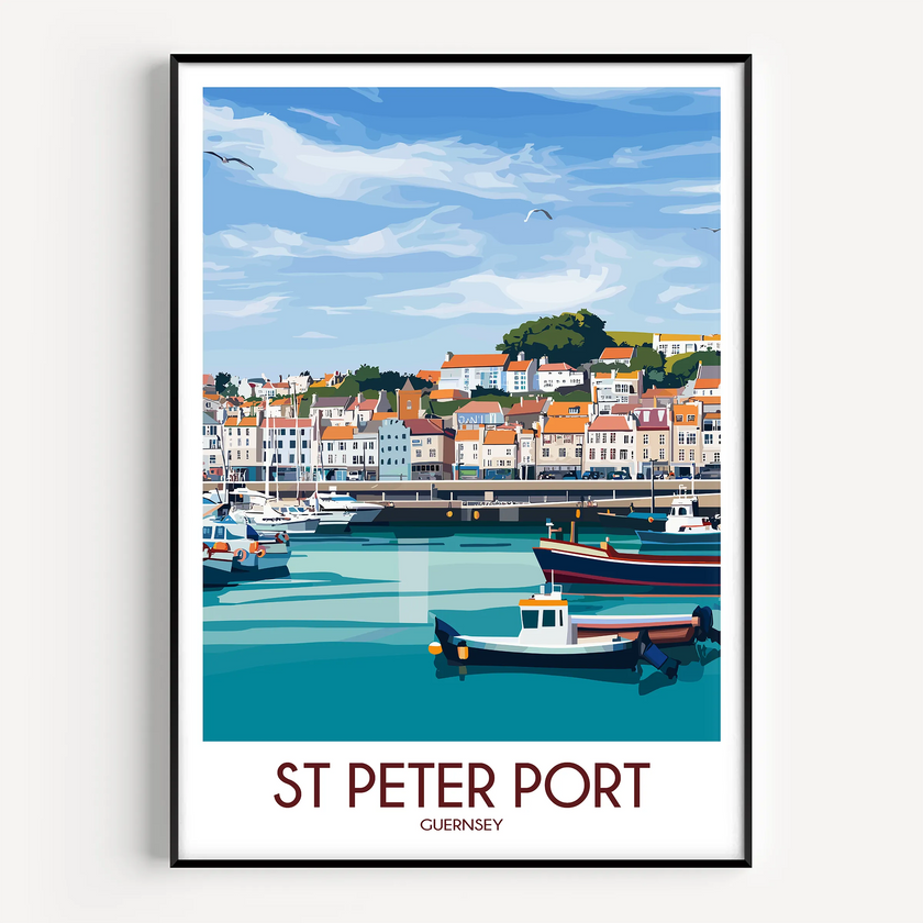 St Peter Port Gallery Quality Print