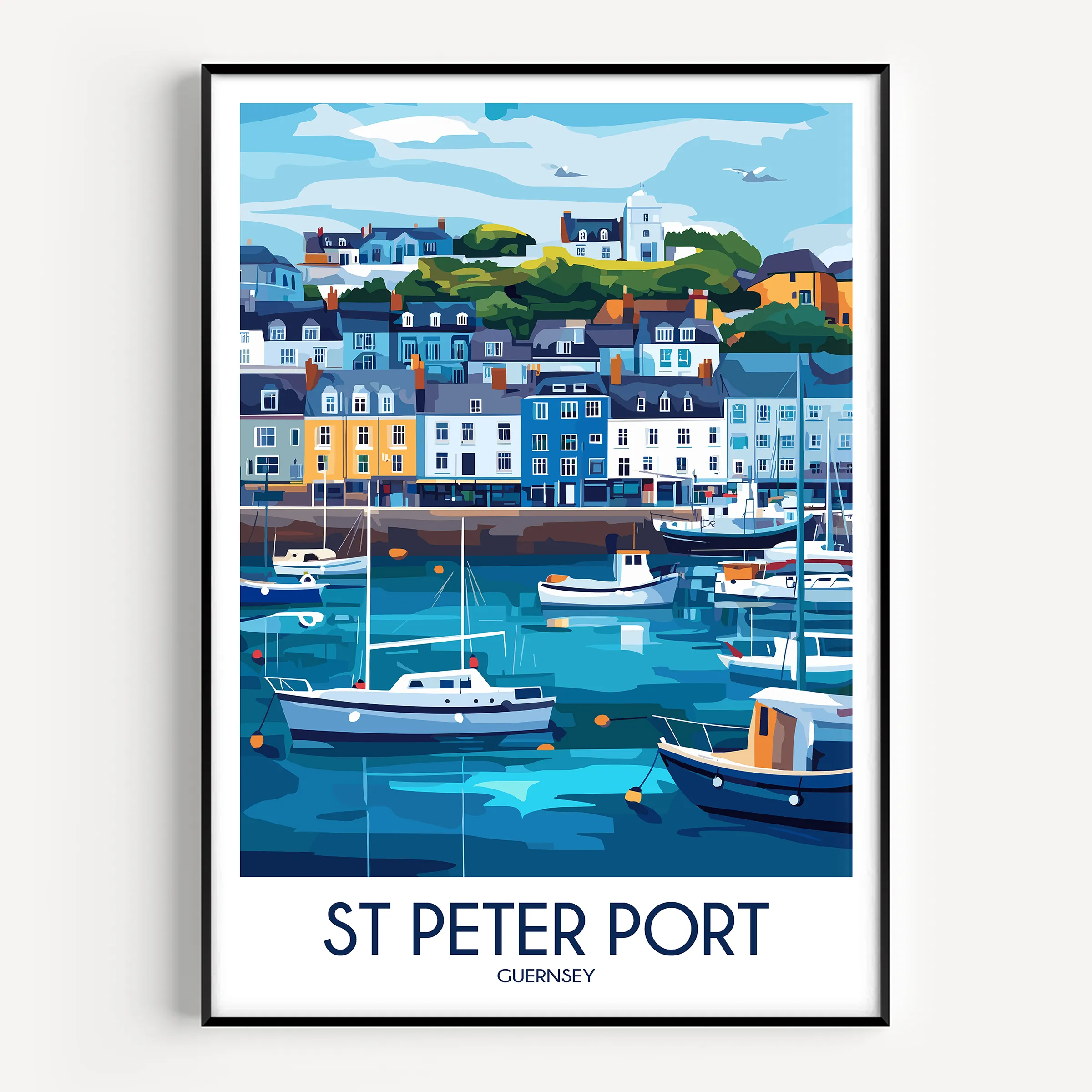 St Peter Port Home Office Decor