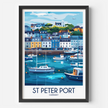 St Peter Port Travel Memory Gift