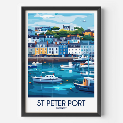 St Peter Port Travel Memory Gift