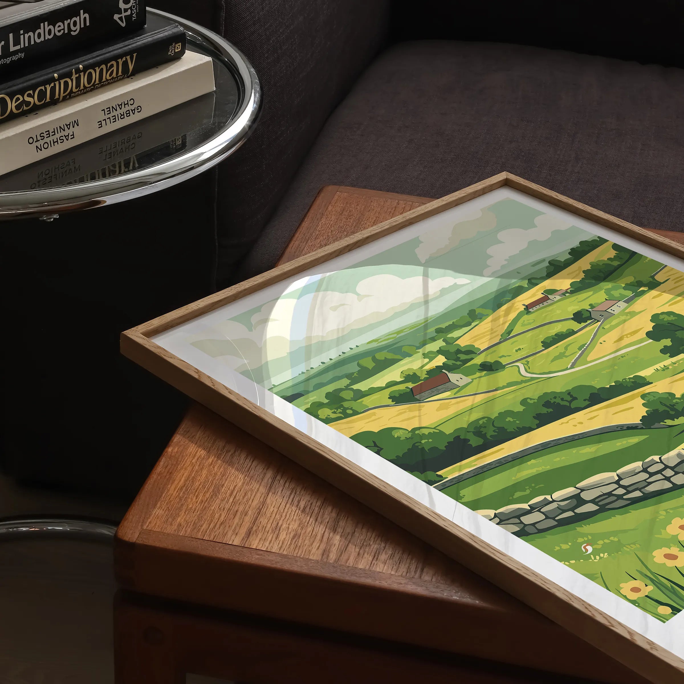 Staffordshire Retro Travel Illustration