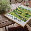 Staffordshire Souvenir Poster Print