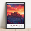 Stirling Castle Destination Art Gift
