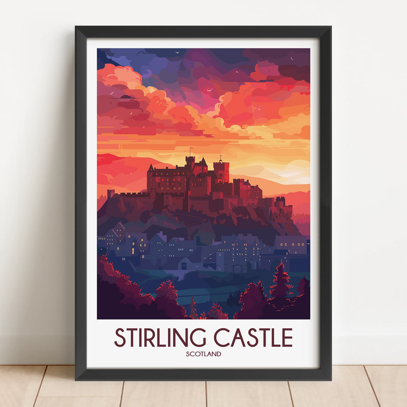 Stirling Castle Destination Art Gift