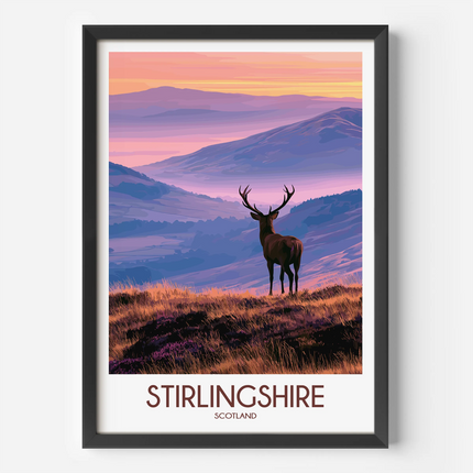 Stirlingshire Scenic Landscape Art