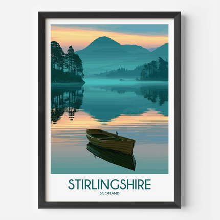 Stirlingshire Scenic Landscape Art