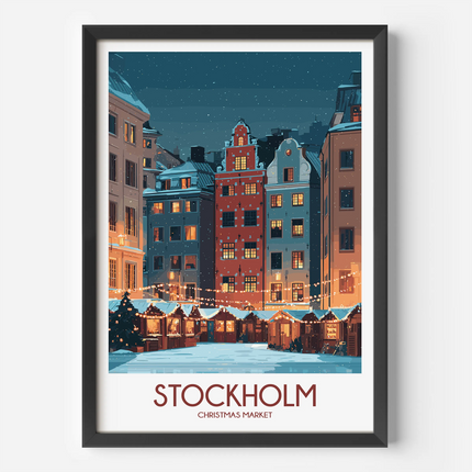 Stockholm Scenic Landscape Art