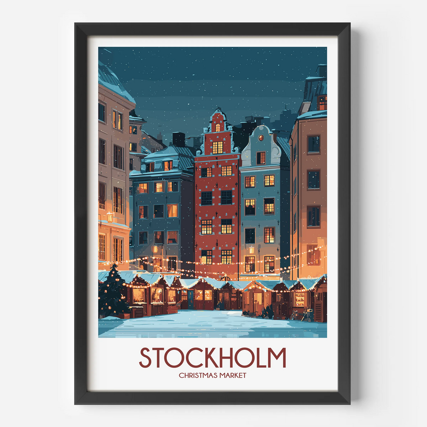 Stockholm Scenic Landscape Art