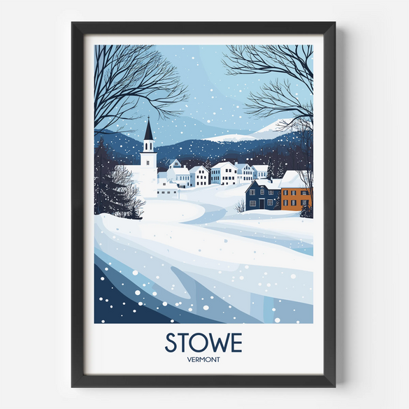 Stowe Scenic Landscape Art