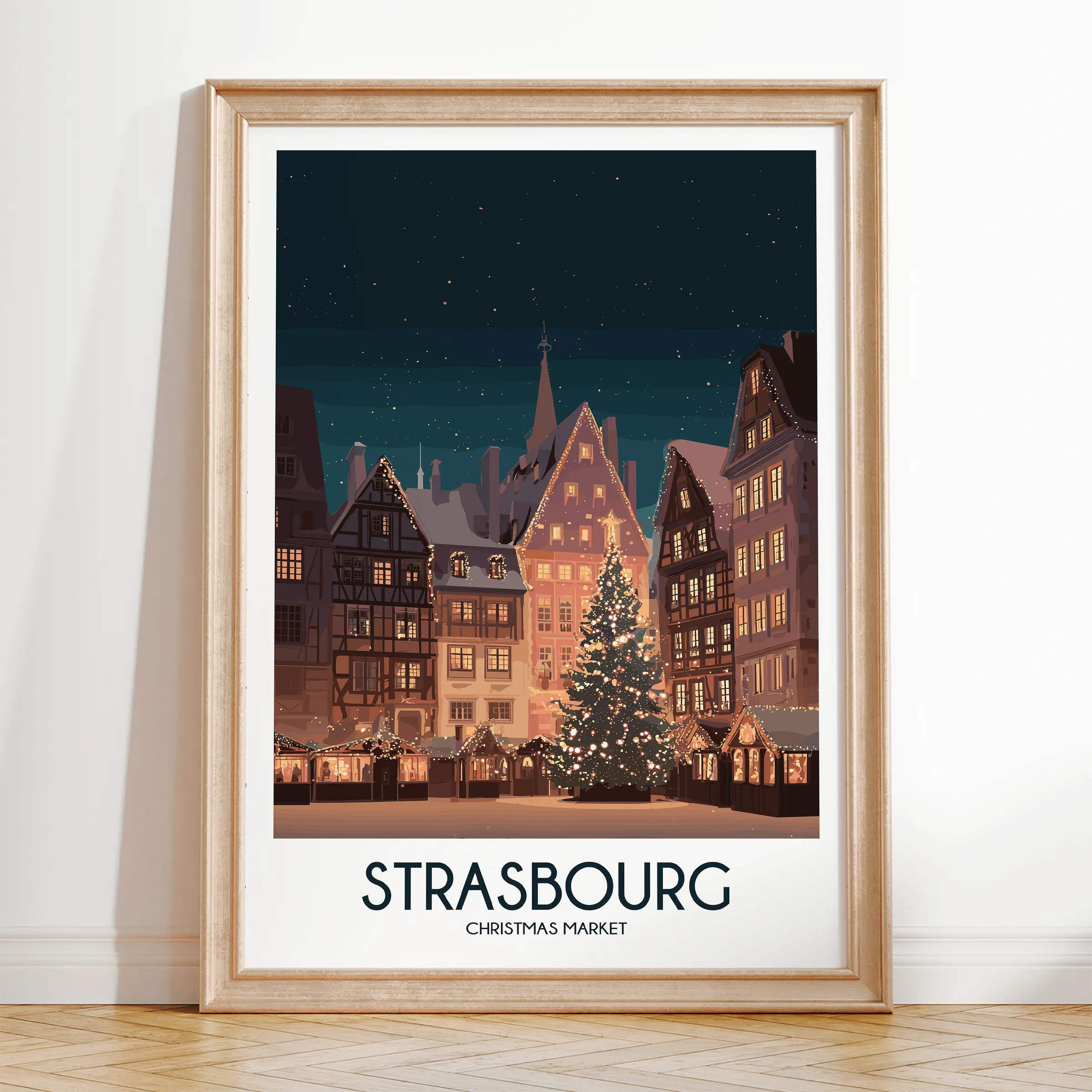 Strasbourg Destination Art Gift