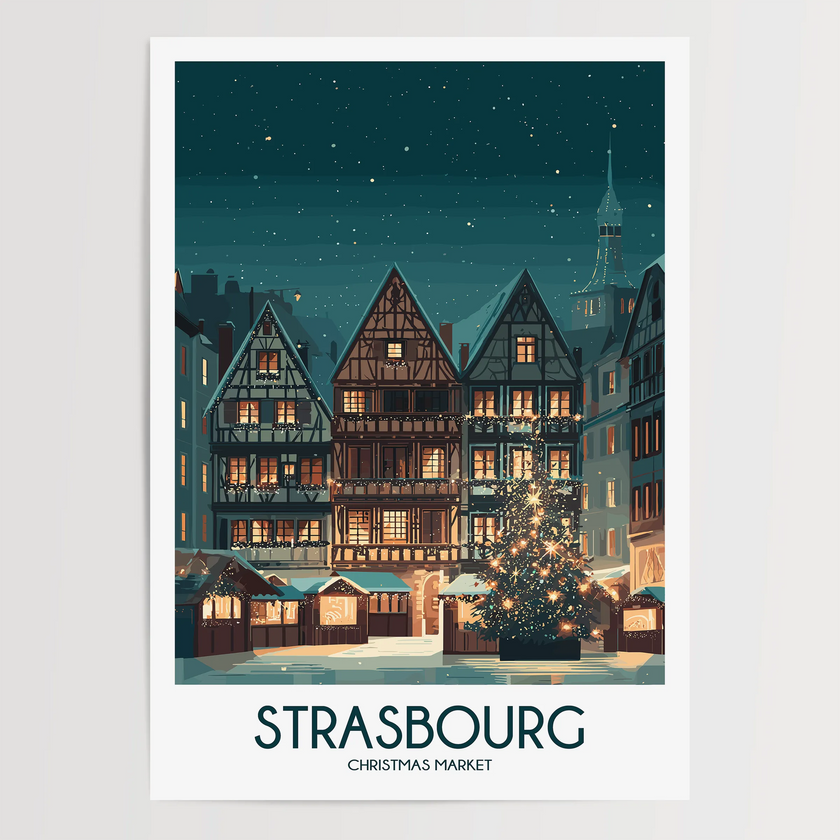 Strasbourg Destination Art Gift