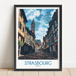 Strasbourg Destination Art Gift