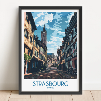 Strasbourg Destination Art Gift