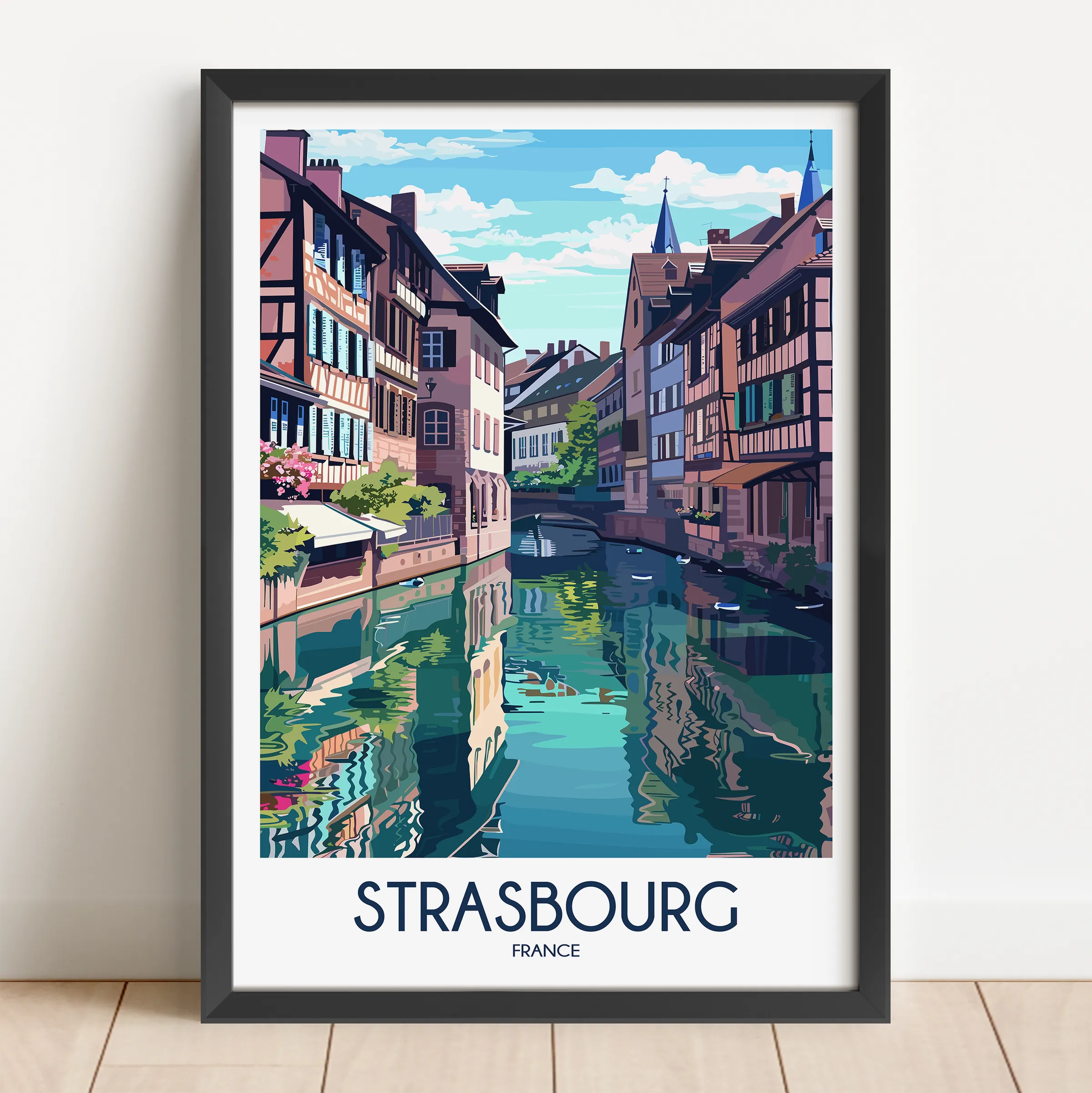 Strasbourg Destination Art Gift