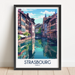 Strasbourg Destination Art Gift