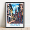 Strasbourg Destination Art Gift