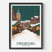 Strasbourg Destination Art Gift