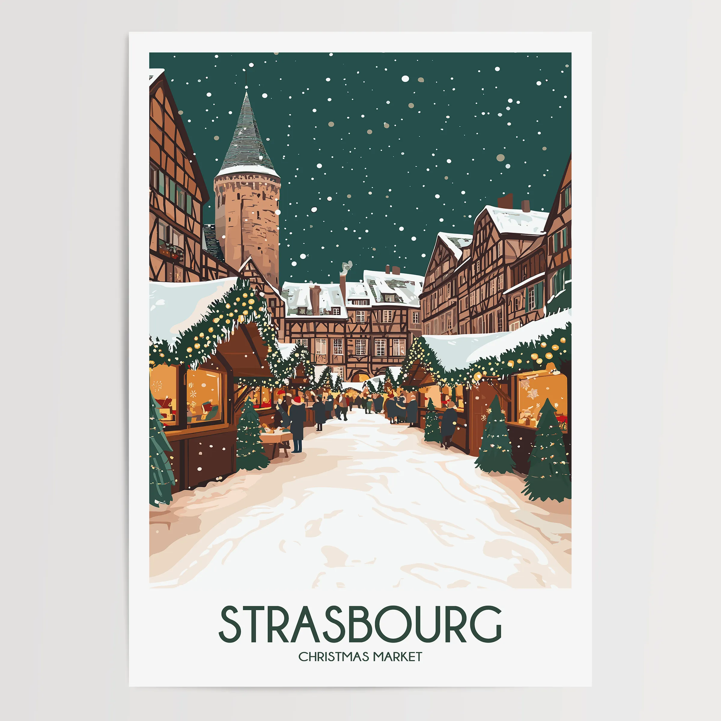 Strasbourg Gallery Quality Print