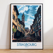 Strasbourg Scenic Landscape Art