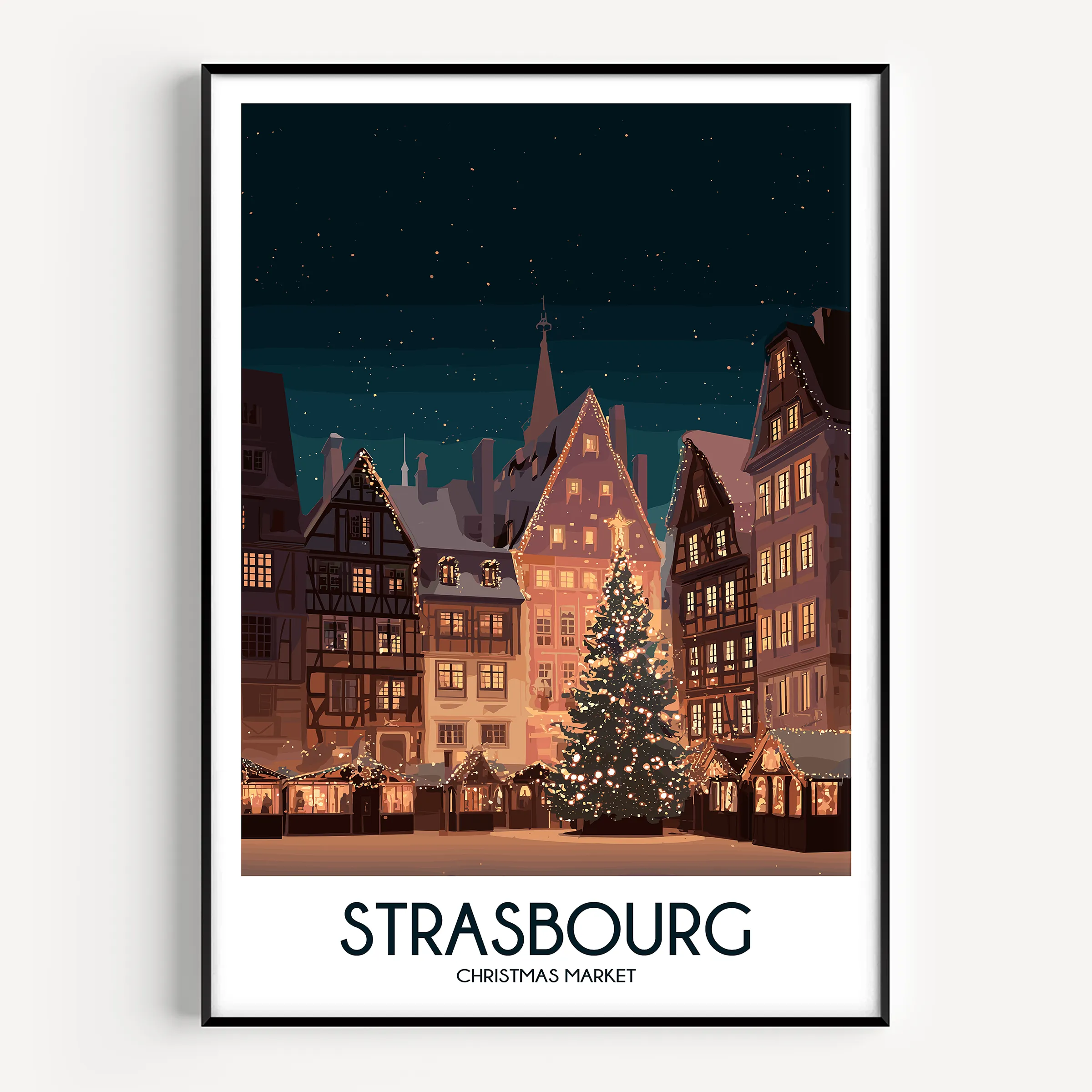 Strasbourg Scenic Landscape Art