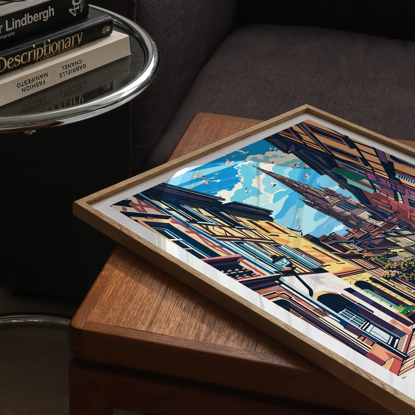 Strasbourg Souvenir Poster Print