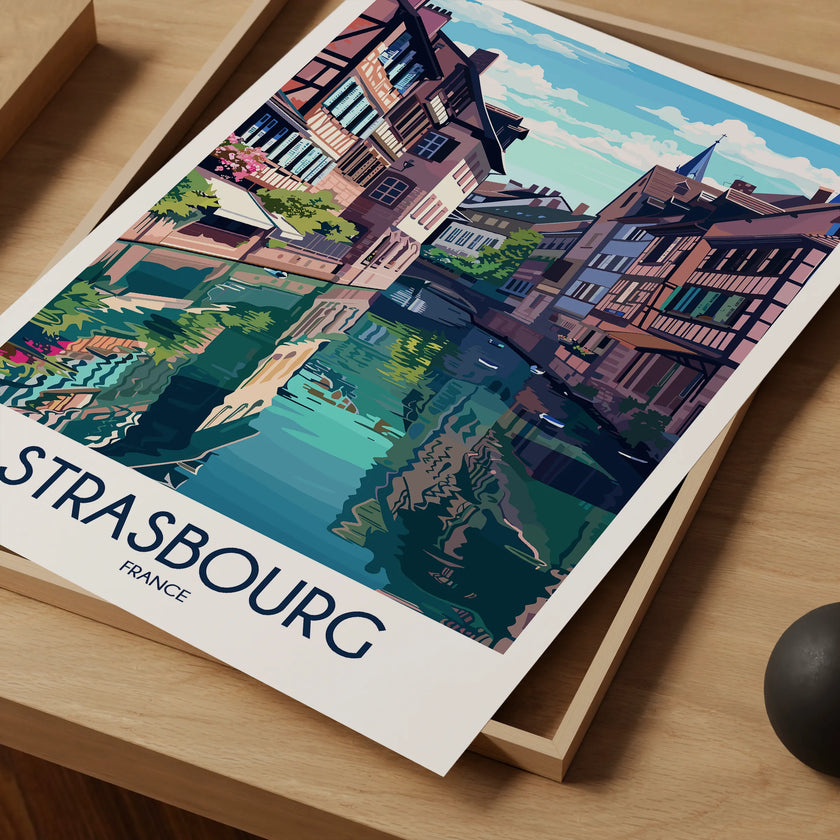 Strasbourg Travel Memory Gift