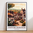 Stratford-Upon-Avon Destination Art Gift