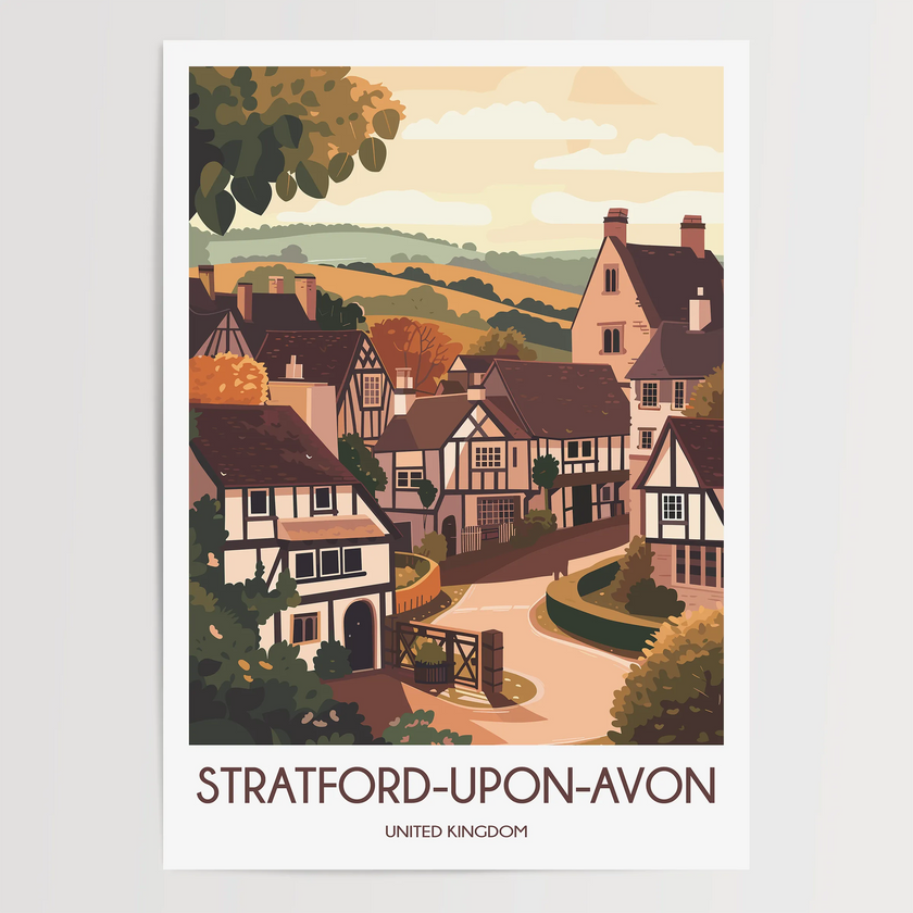 Stratford-Upon-Avon Gallery Quality Print
