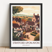 Stratford-Upon-Avon Minimalist Wall Art