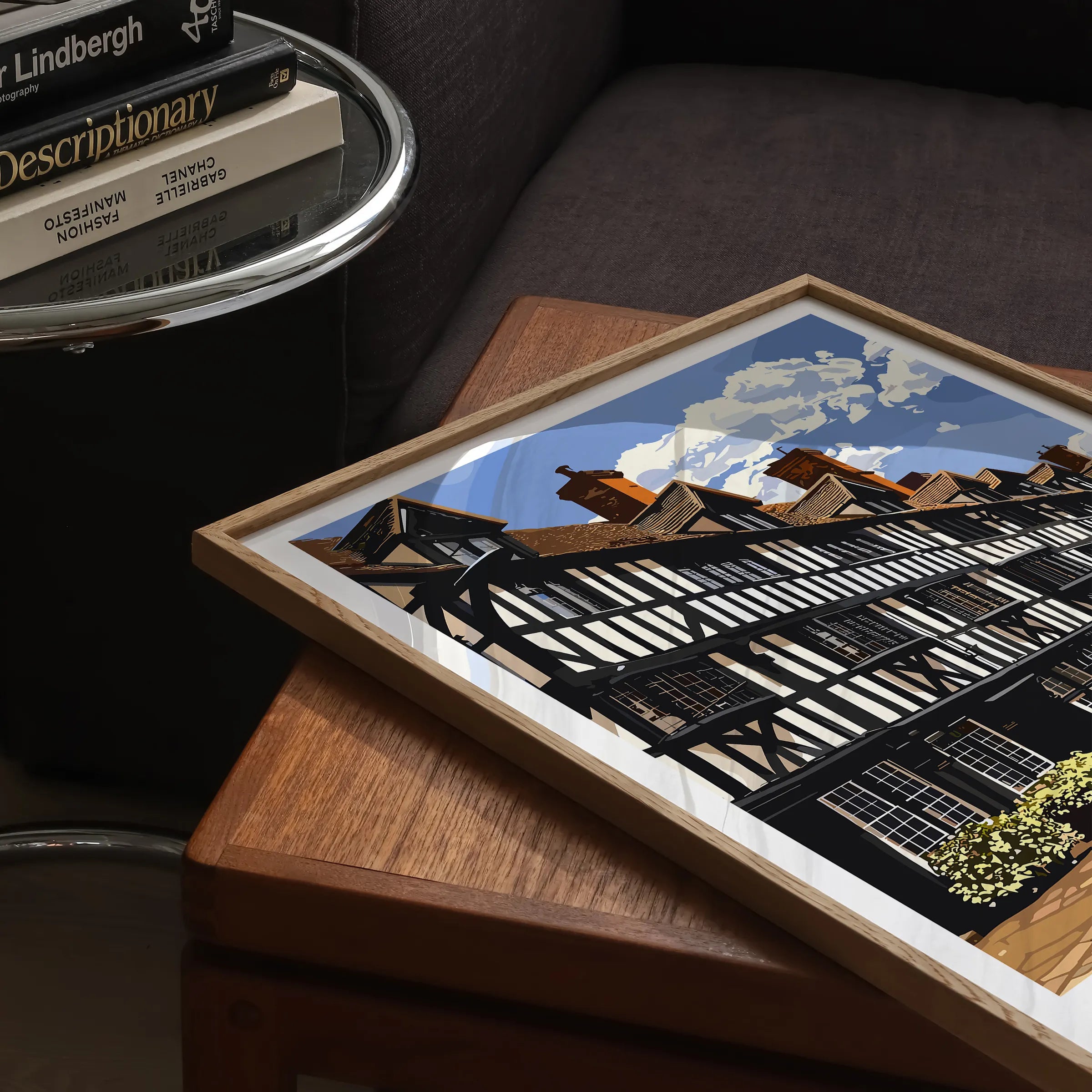 Stratford-Upon-Avon Modern Travel Poster