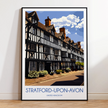 Stratford-Upon-Avon Scenic Landscape Art