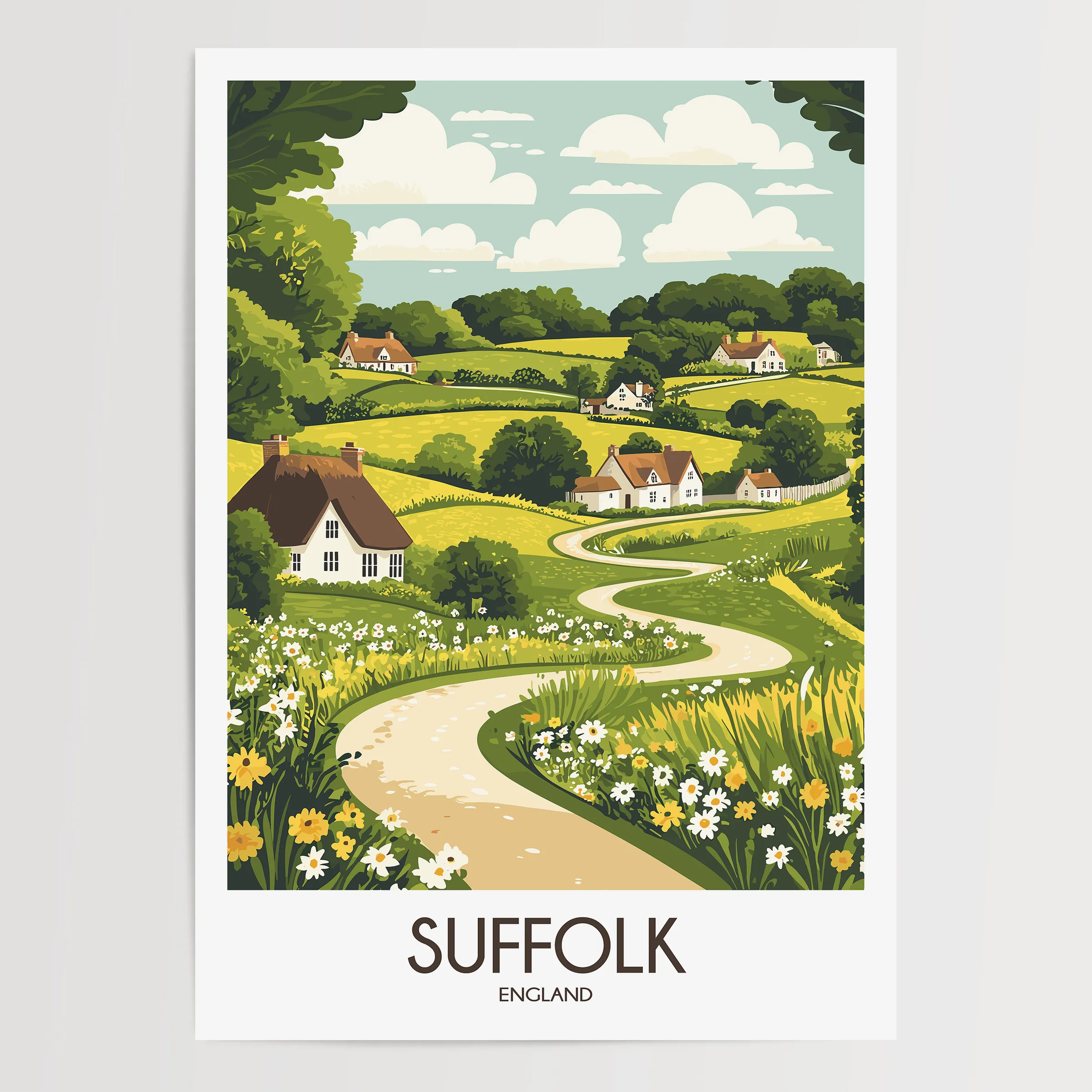 Suffolk Gallery Quality Print