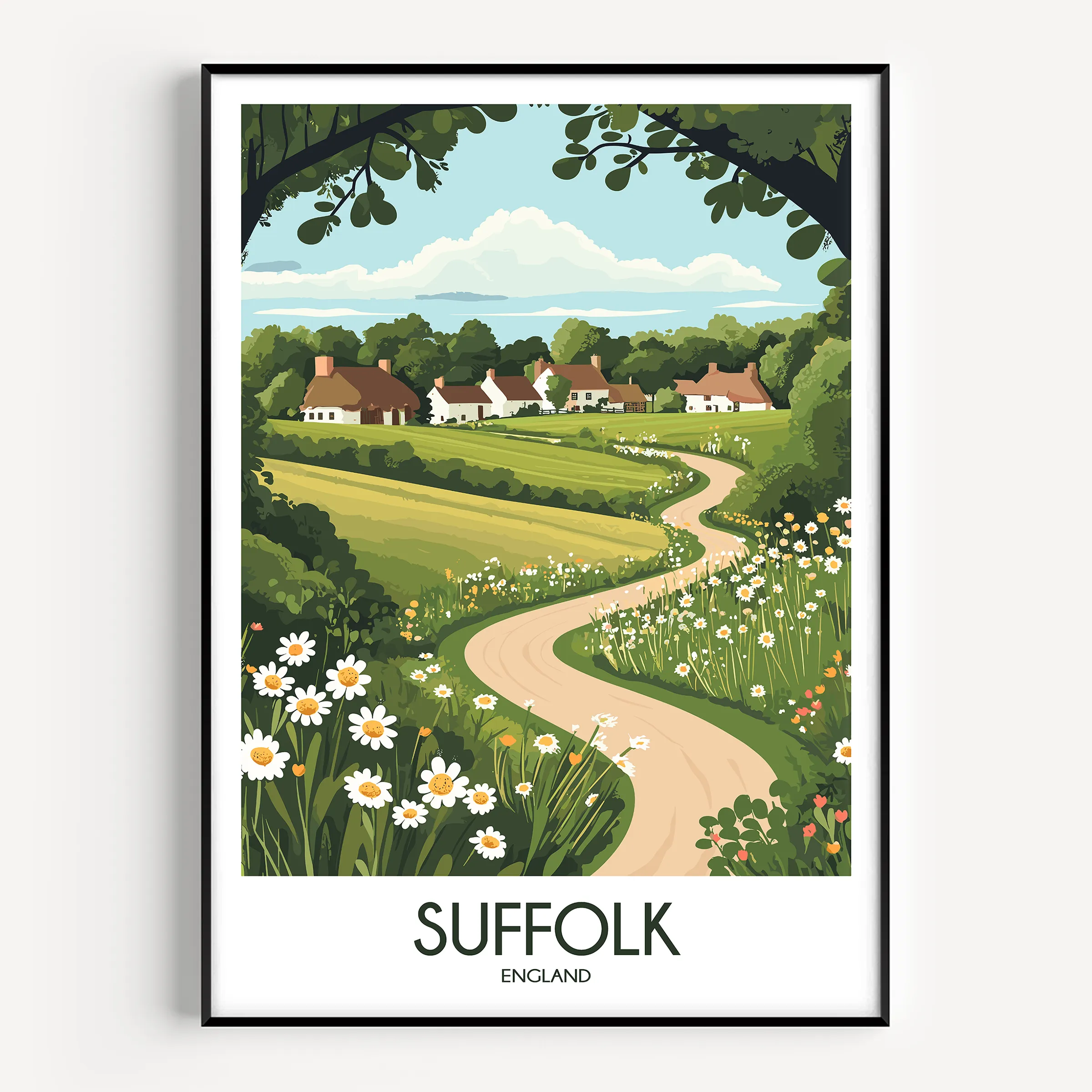 Suffolk Gallery Quality Print