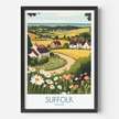 Suffolk Minimalist Wall Art