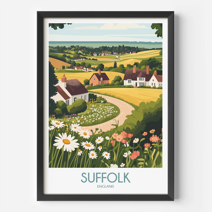 Suffolk Minimalist Wall Art