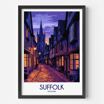 Suffolk Minimalist Wall Art