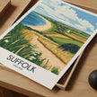 Suffolk Modern Travel Poster