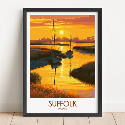 Suffolk Travel Memory Gift