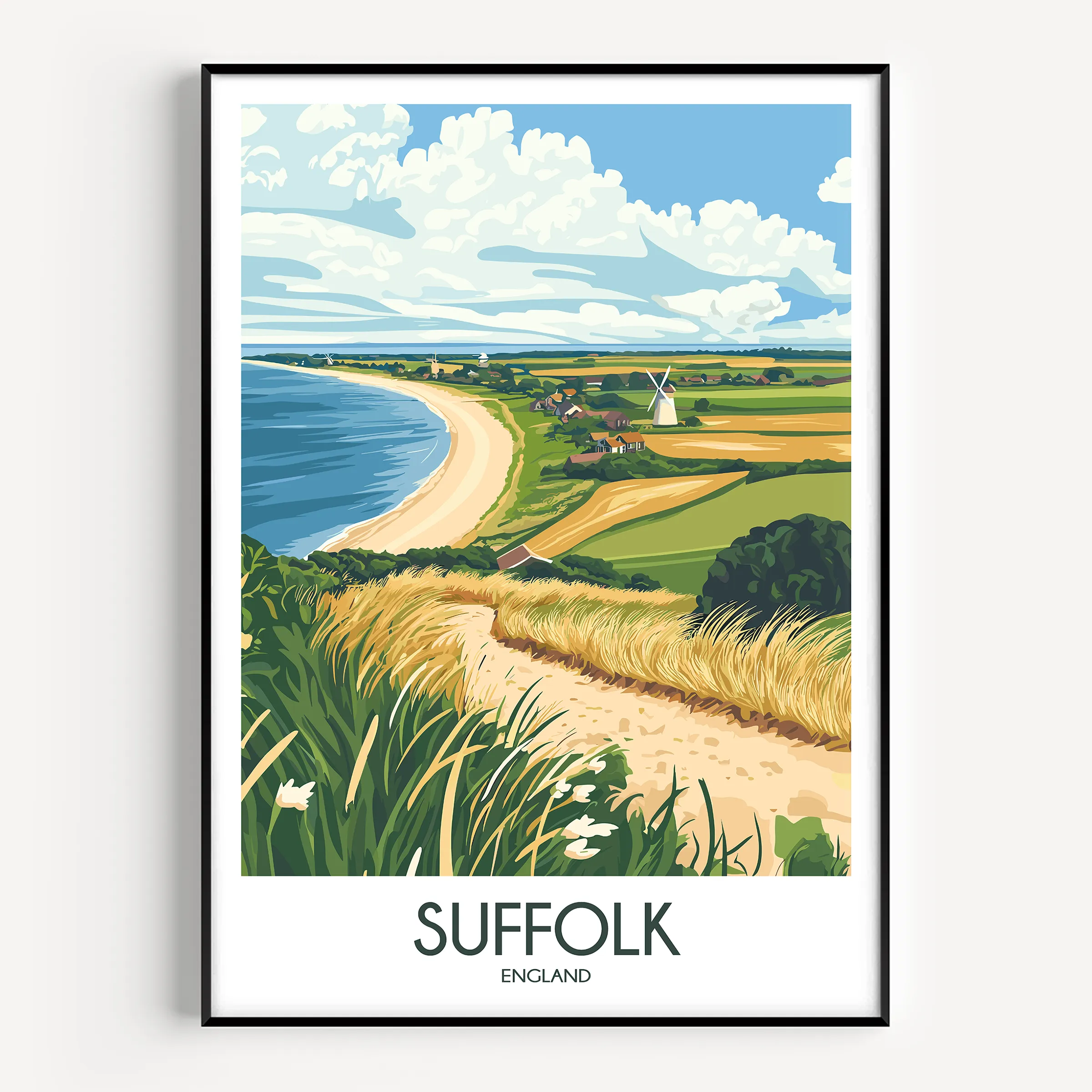 Suffolk Travel Memory Gift