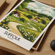 Suffolk Vintage Style Print
